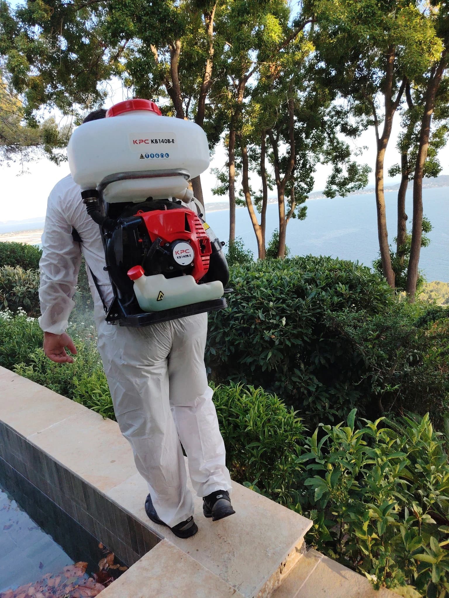 Traitement anti-moustiques en extérieur